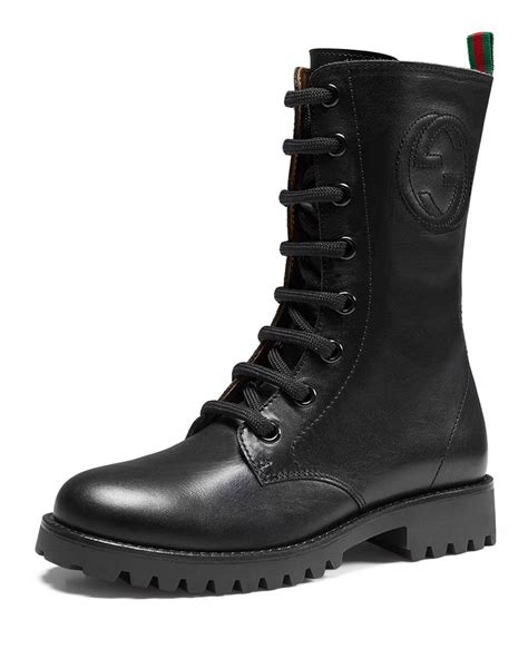 gucci tactical boots|thigh high gucci boots.